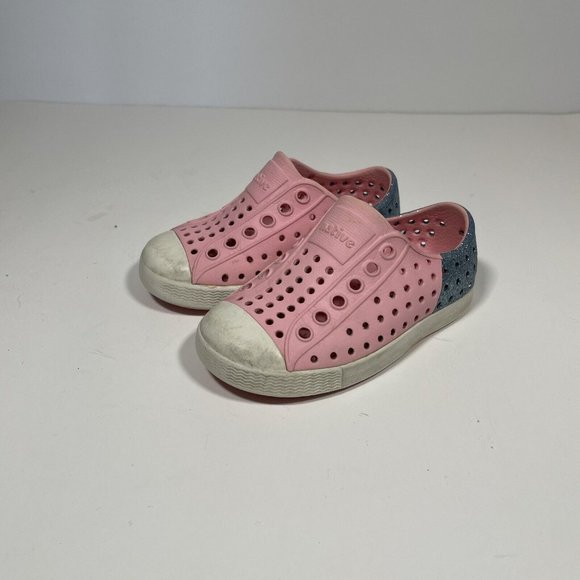 Native Shoes Shoes Native Shoes Size C5 Toddler Pink Rubber Slip On